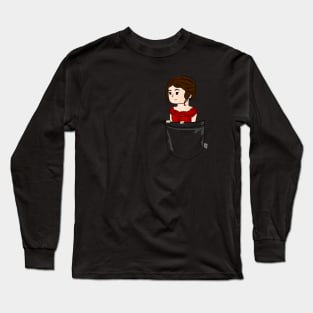 Emily and Death Pocket Tee Long Sleeve T-Shirt